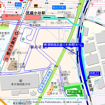 横須賀線マップ