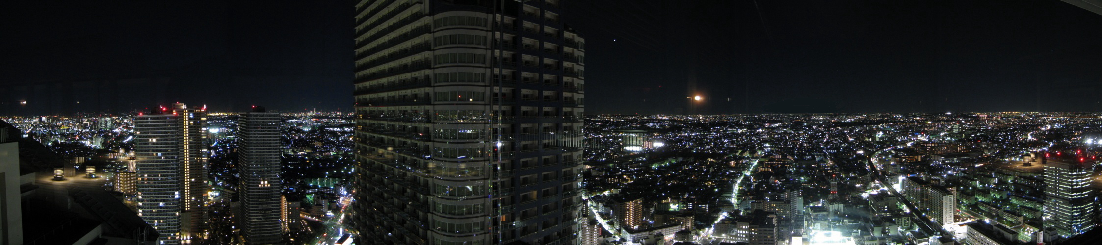 パークシティ武蔵小杉ステーションフォレストタワー　パノラマ１夜景（ガイドなし）